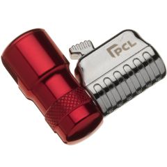 Tyre Valve Connector, Angled, Swivel, Female Thread Rp 1/4, Closed End